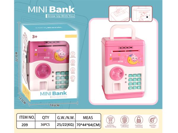 MINI BANK,PIGGY BANK ,SAVING BOX